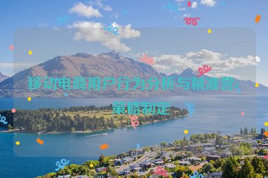 移動電商用戶行為分析與精準(zhǔn)營銷策略制定