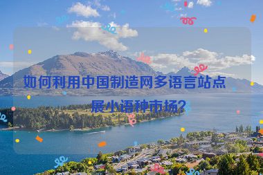 如何利用中國(guó)制造網(wǎng)多語言站點(diǎn)拓展小語種市場(chǎng)？