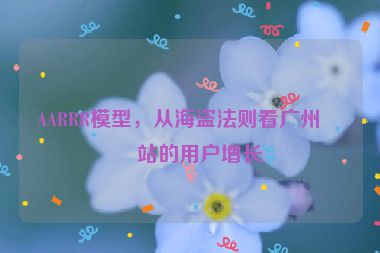 AARRR模型，從海盜法則看廣州網(wǎng)站的用戶增長